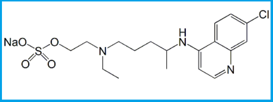HYDROXYCHLOROQUINE EP IMPURITY B | HYDROXYCHLOROQUINE-O-SULFATE